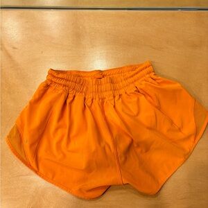 Lululemon Hotty Hot Short Orange 4